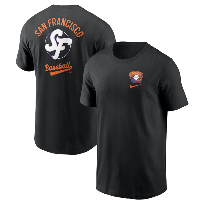 Men's San Francisco Giants Black 2025 City Connect T-Shirt