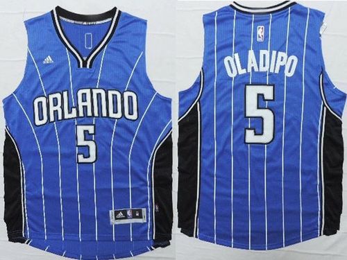 Revolution 30 Magic #5 Victor Oladipo Blue Stitched NBA Jersey