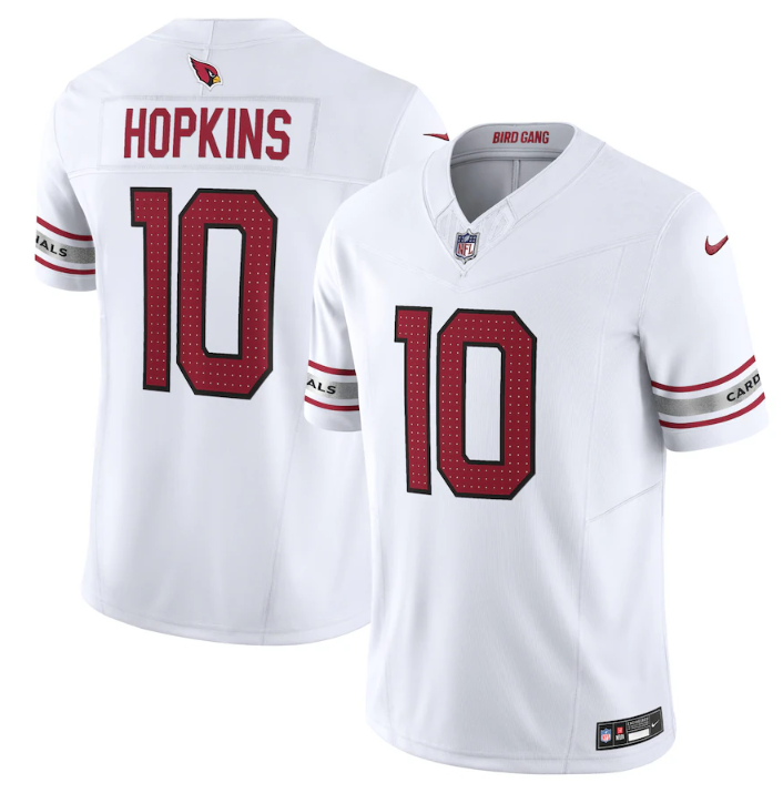 Men's Arizona Cardinals #10 DeAndre Hopkins White 2023 F.U.S.E. Vapor Untouchable F.U.S.E. Limited Stitched Football Jersey