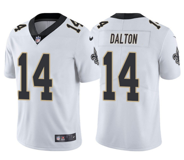 Men's New Orleans Saints #14 Jalen Dalton White Vapor Limited Stitched Jersey