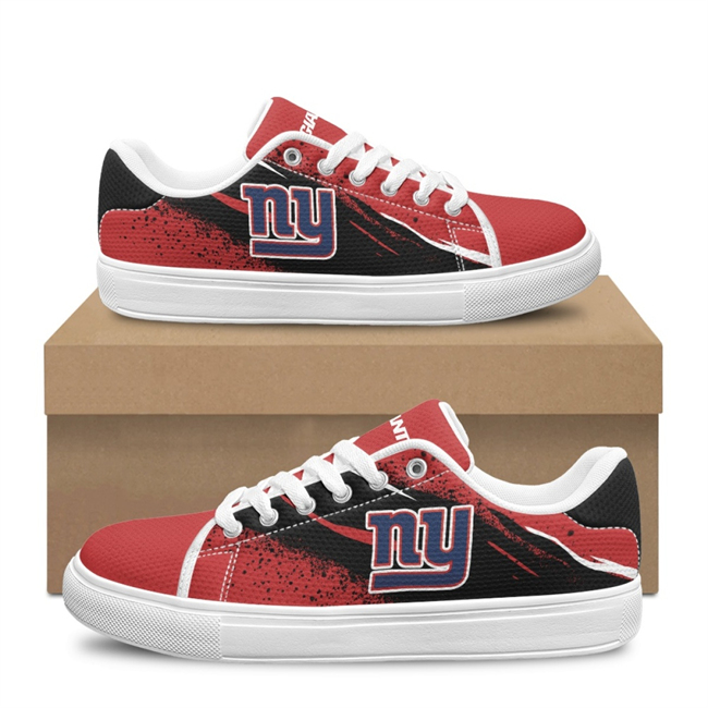 Women's New York Giants Low Top Casual Sneakers/Shoes 001