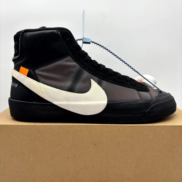 Men's White Black Shoes 0167